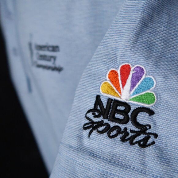 Travis Mathew Lt Blue NBC American Century Polo (L) NEW! ⛳️ - Picture 5 of 12